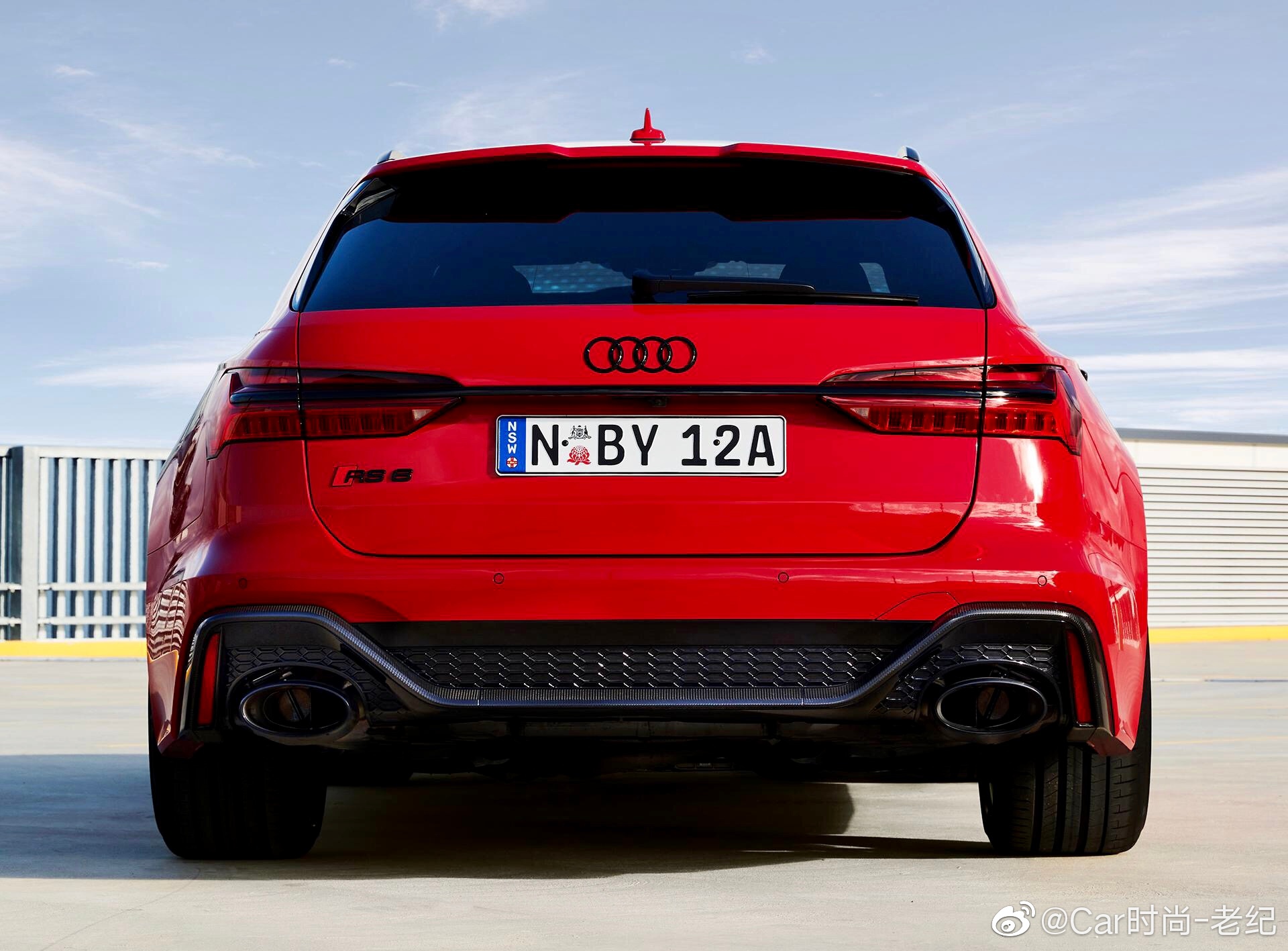 这台奥迪RS6真的好看,不愧是标杆!