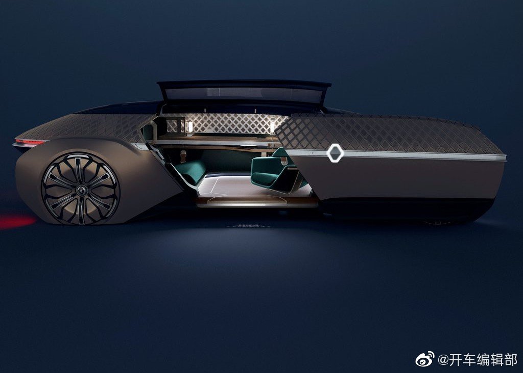 雷诺未来概念车，这颜值如何?