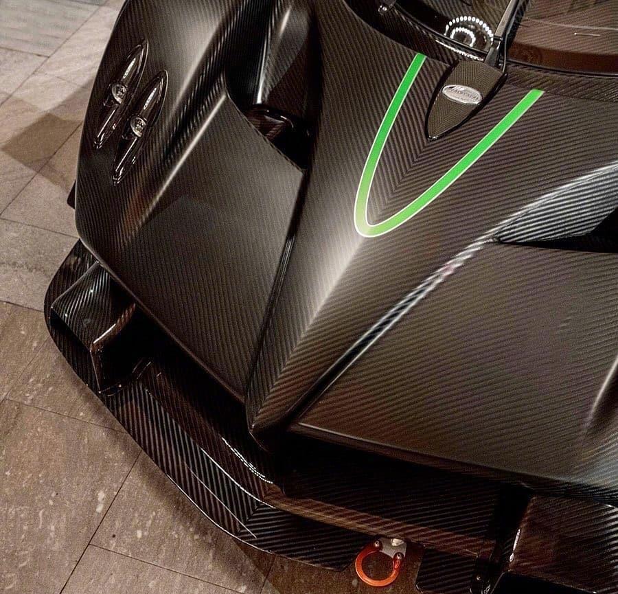 黑色Pagani Zonda R一个字“酷”