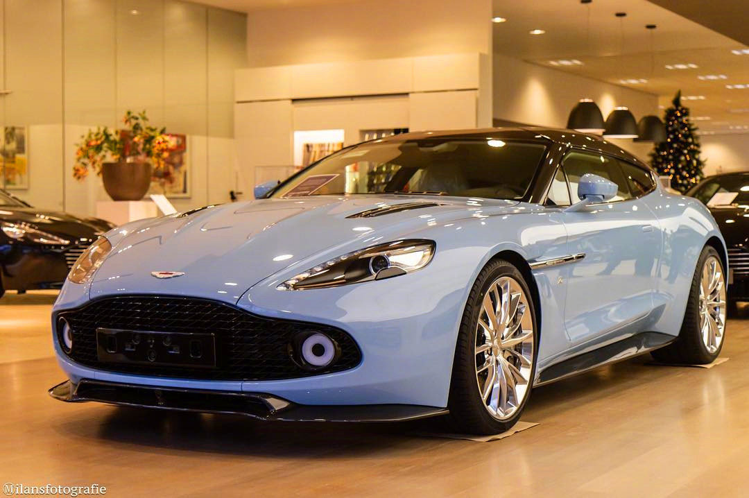 阿斯顿马丁Vanquish Zagato Shooting Brake路试,限量99台