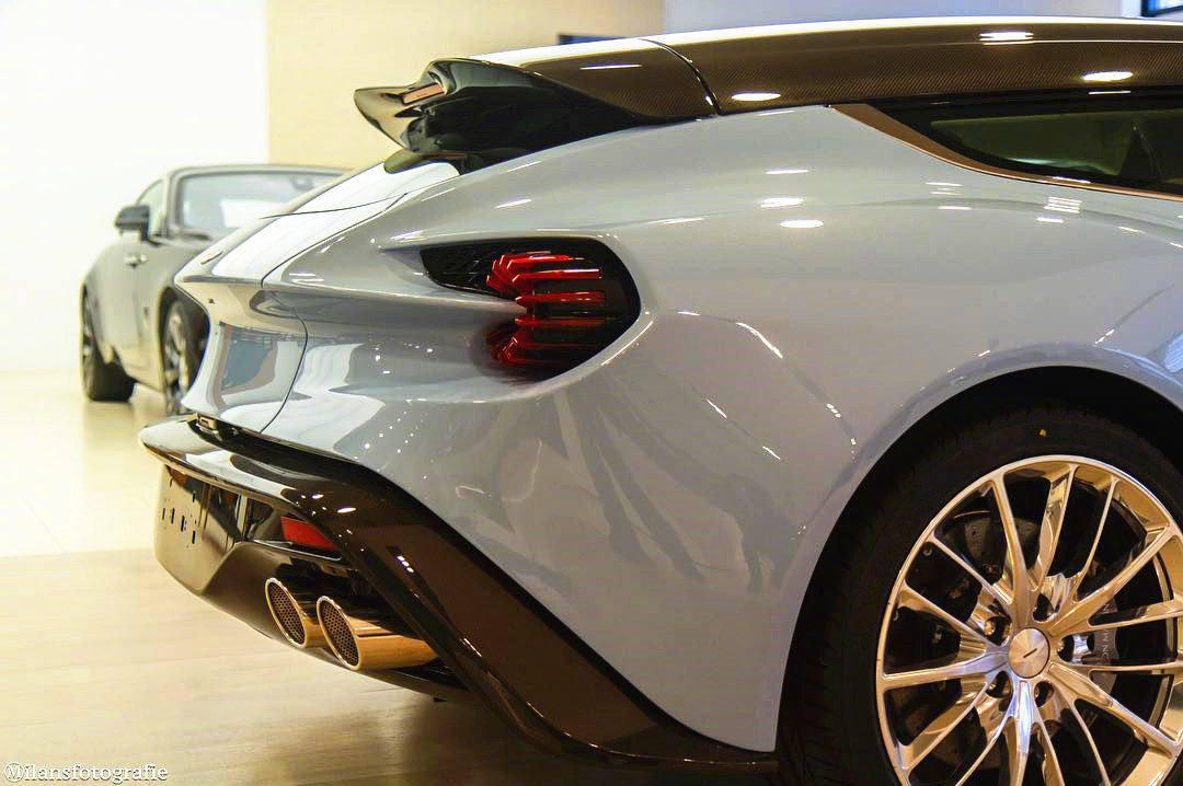 阿斯顿马丁Vanquish Zagato Shooting Brake路试,限量99台