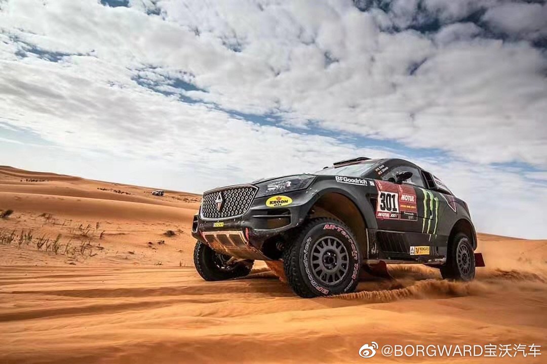 达喀尔第8赛段,纳尼罗马驾驶宝沃BX7 EVO,再度闯进前10