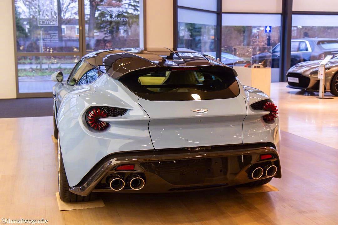阿斯顿马丁Vanquish Zagato Shooting Brake路试,限量99台