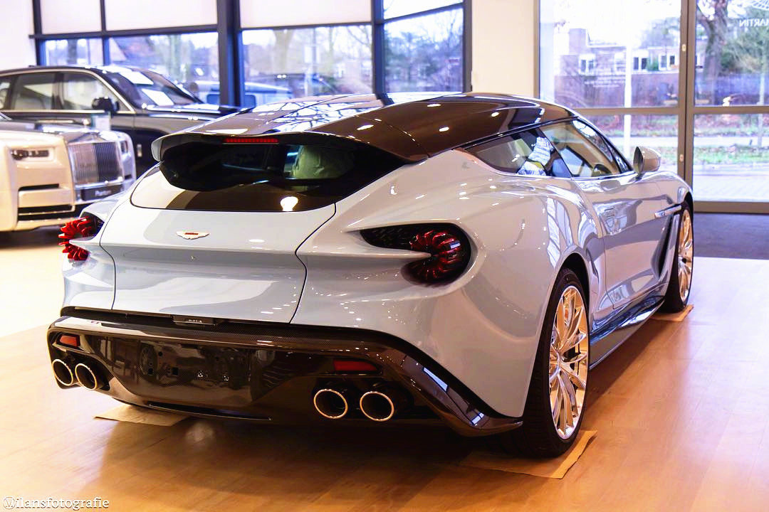 阿斯顿马丁Vanquish Zagato Shooting Brake路试,限量99台