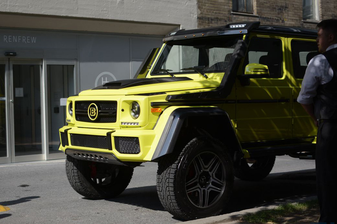 汽车美图大赏:梅赛德斯Benz Brabus G 550