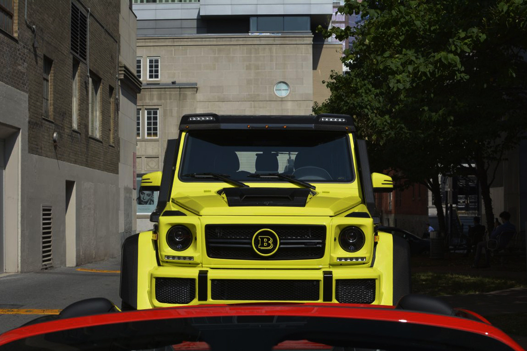 汽车美图大赏:梅赛德斯Benz Brabus G 550