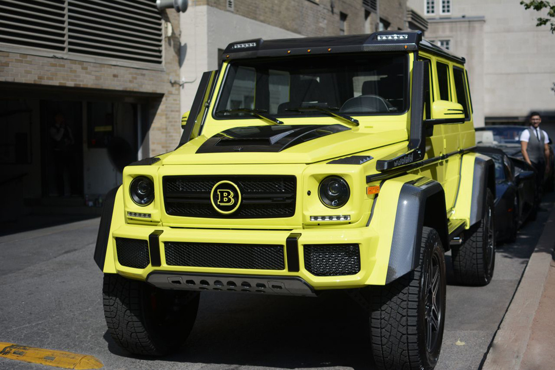 汽车美图大赏:梅赛德斯Benz Brabus G 550