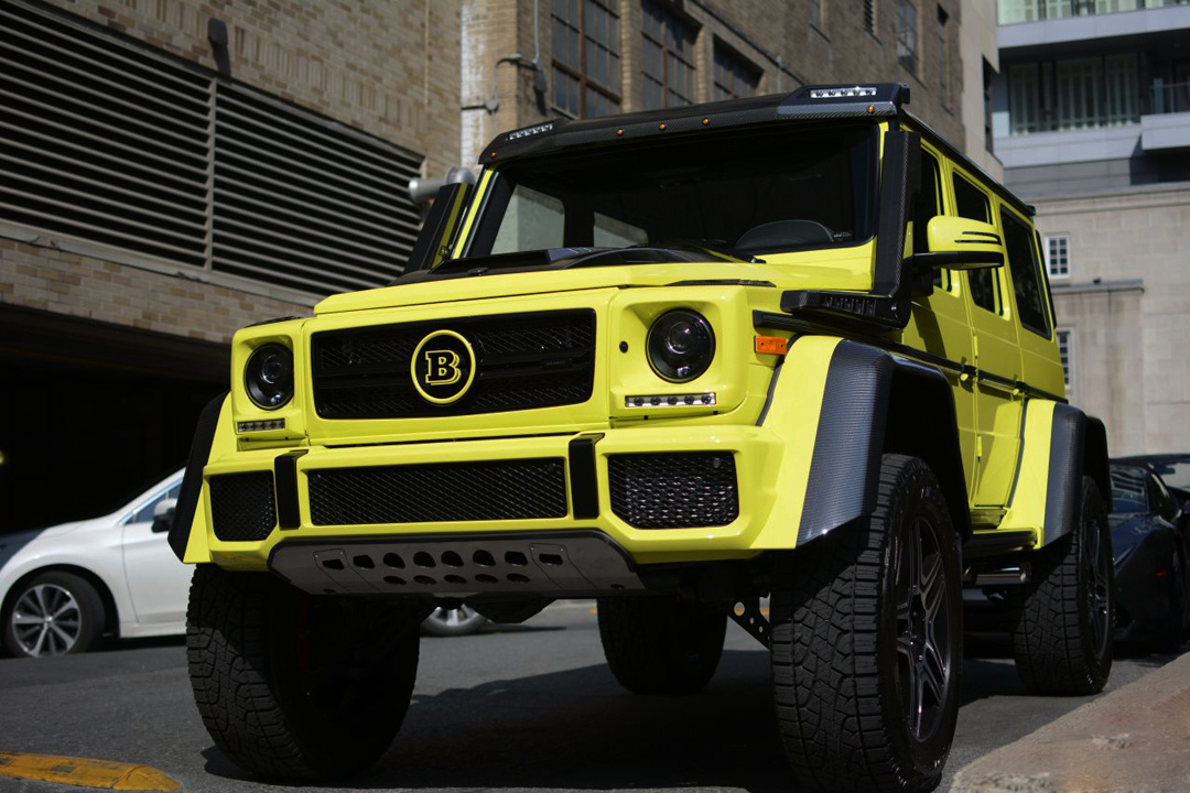 汽车美图大赏:梅赛德斯Benz Brabus G 550