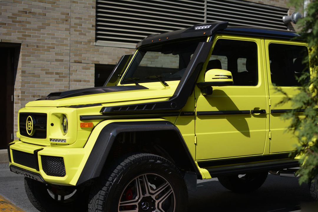 汽车美图大赏:梅赛德斯Benz Brabus G 550