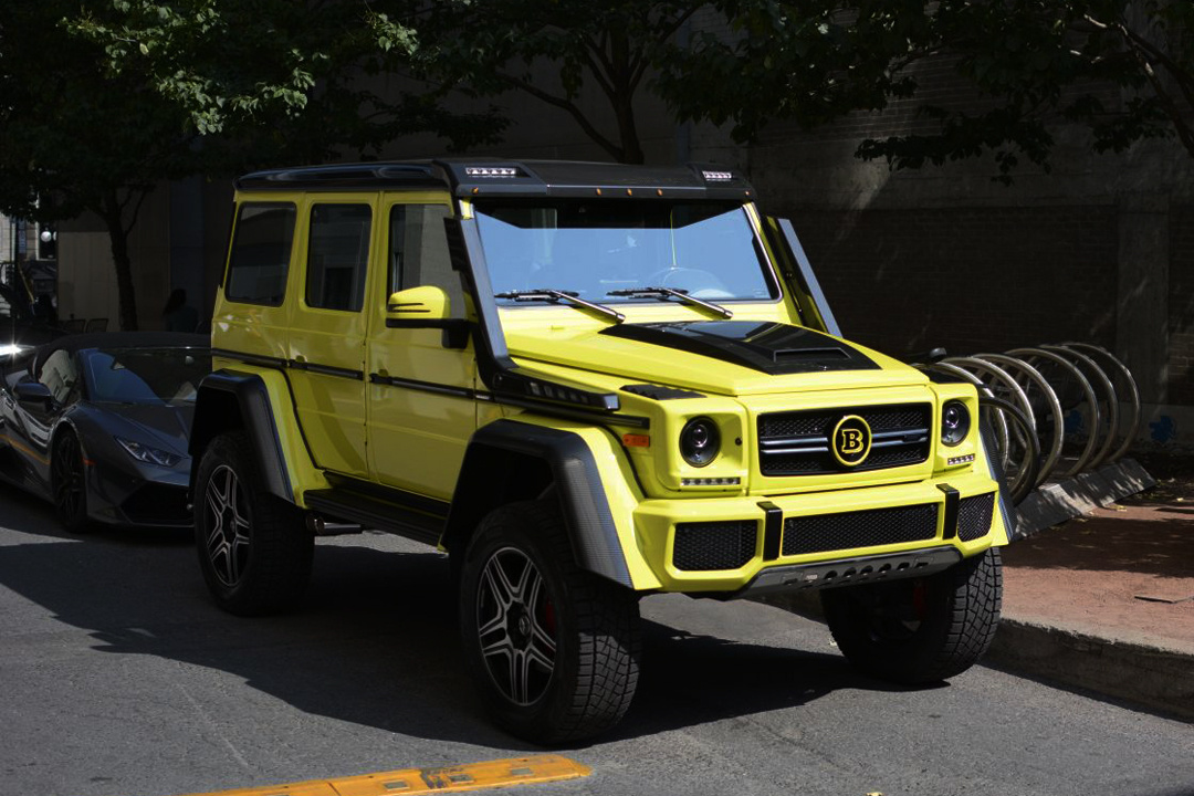 汽车美图大赏:梅赛德斯Benz Brabus G 550