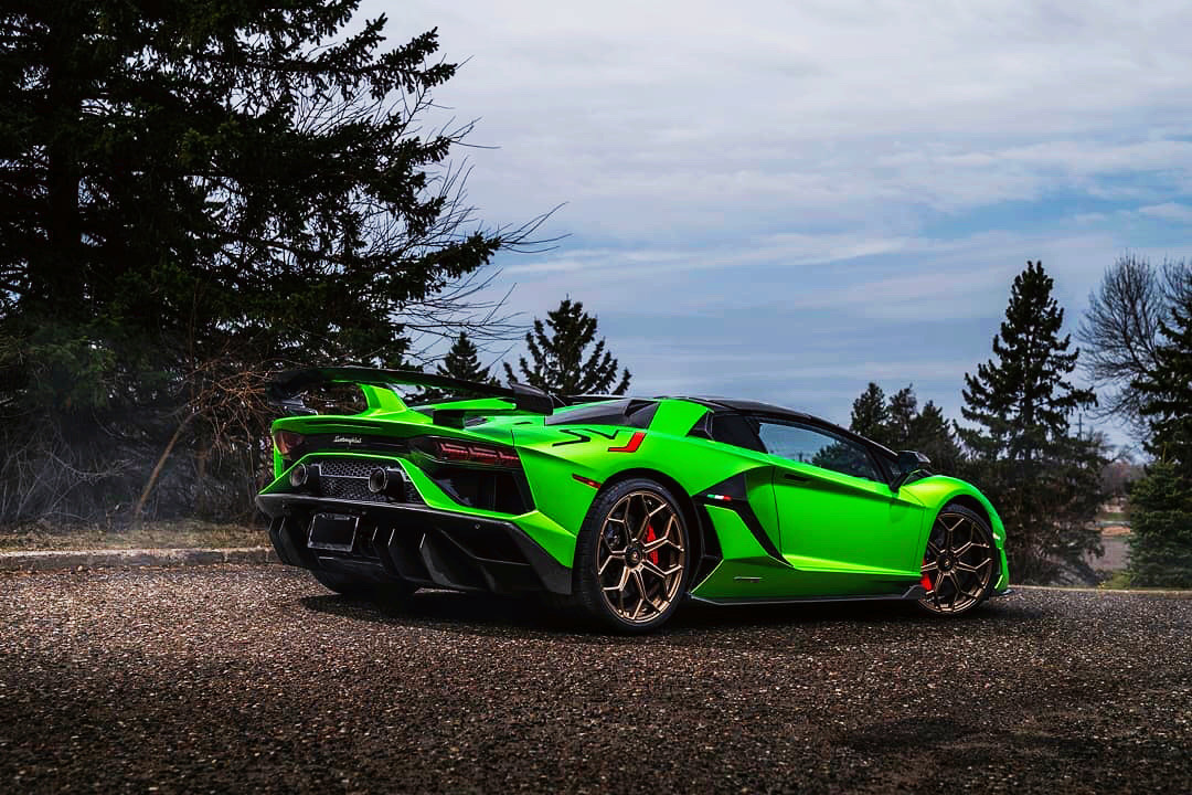 多方位展示 喜欢哪个角度呢? Lamborghini Aventador SVJ