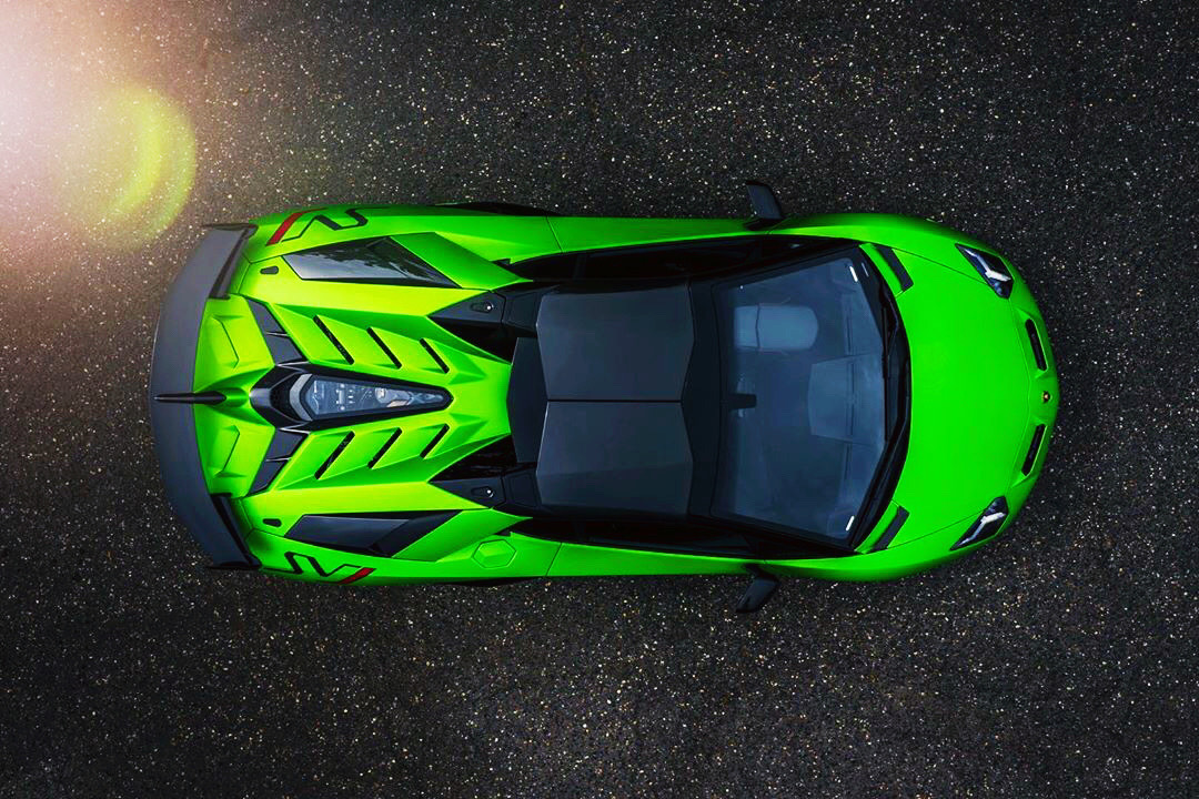 多方位展示 喜欢哪个角度呢? Lamborghini Aventador SVJ