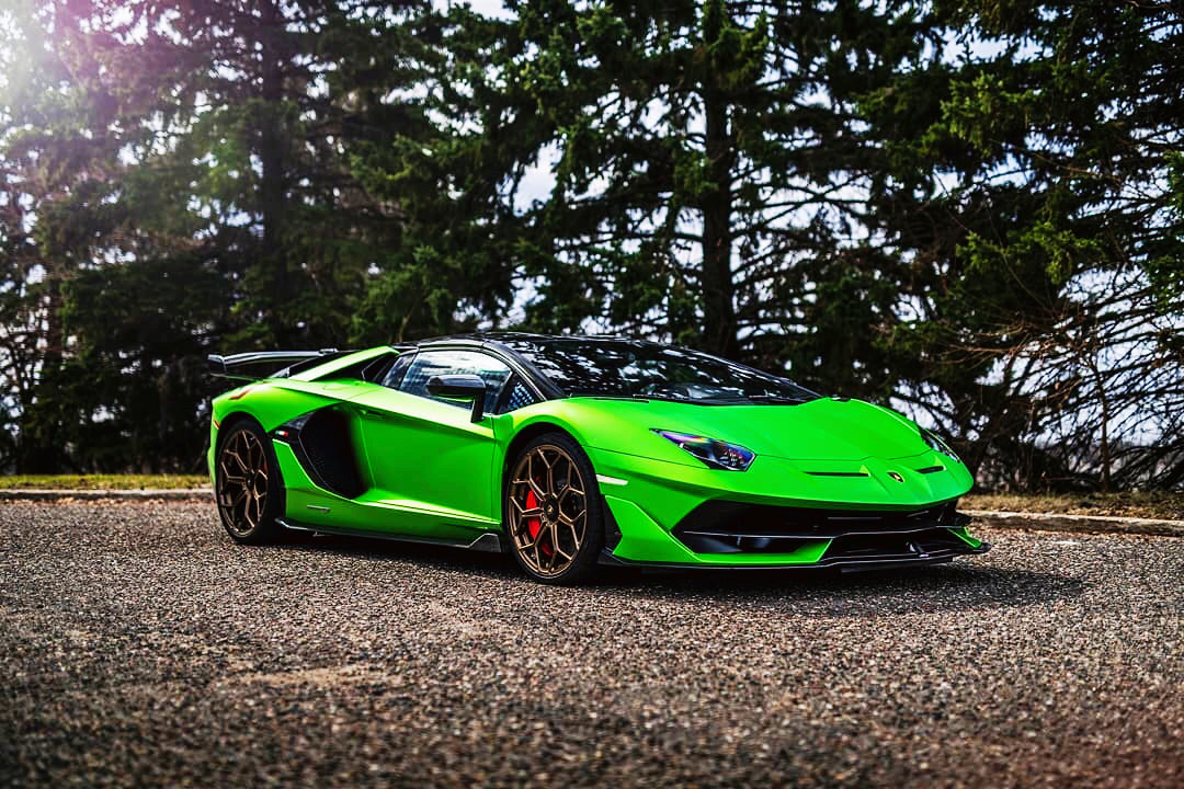 多方位展示 喜欢哪个角度呢? Lamborghini Aventador SVJ