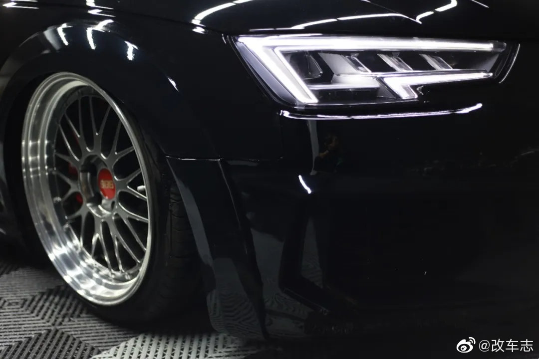 顾家奶爸打造的黑武士旅行车,奥迪A4 Allroad驾到