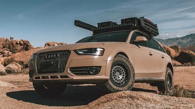 汽车美图赏析：星战主题风格奥迪A6 Allroad