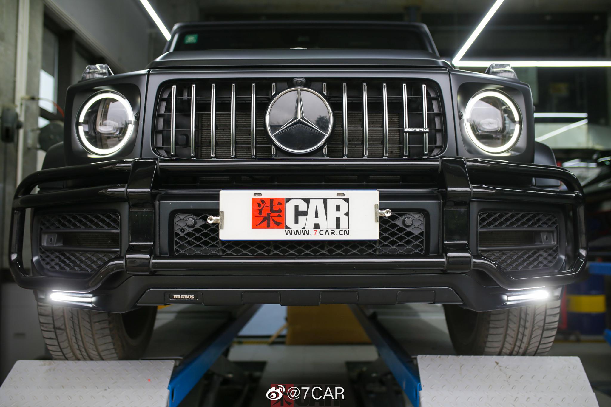 奔驰G63 amg G wagon 升级Brabus 前唇 德国原装品质