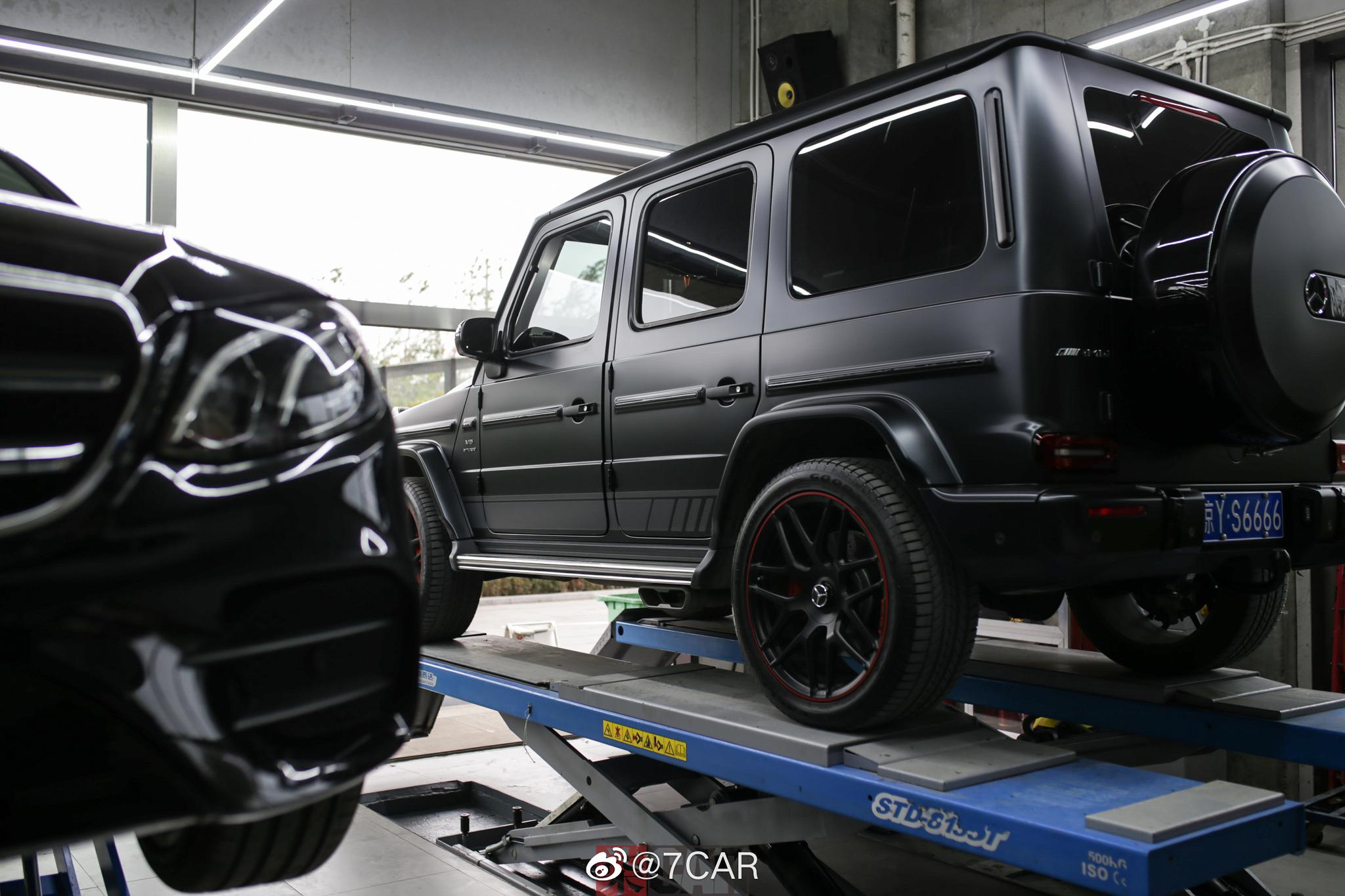 奔驰G63 amg G wagon 升级Brabus 前唇 德国原装品质