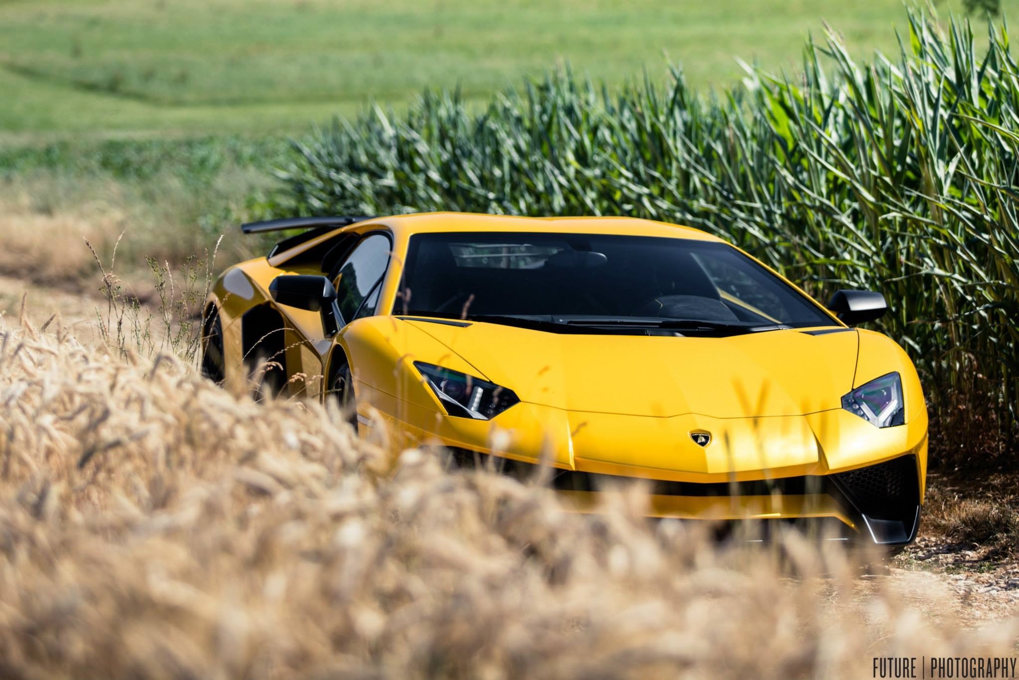 适合春游的兰博基尼Lamborghini Aventador LP 750-4 SV