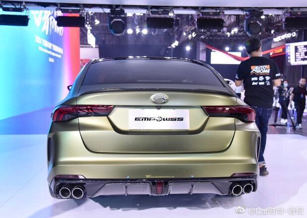 大溜背设计,广汽传祺EMPOW55,要玩性能车