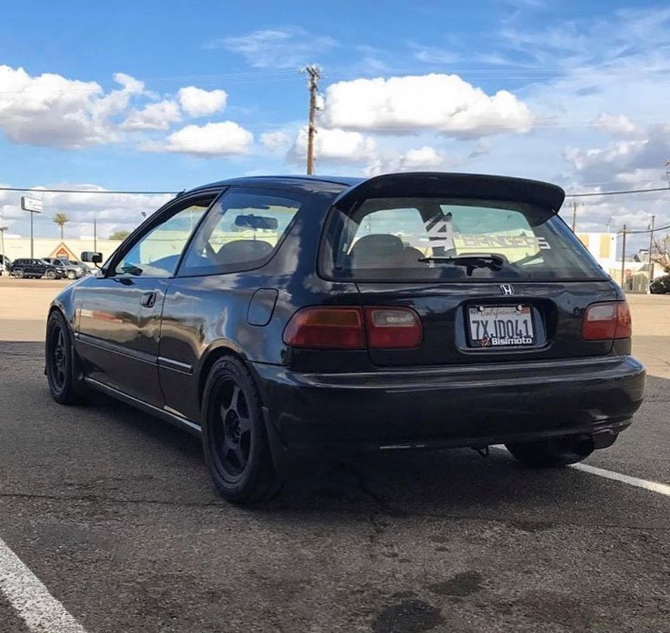 汽车美图赏析:K机器加持 x 本田思域 EG