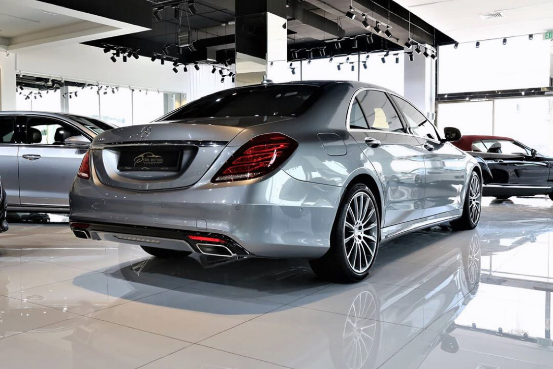 Mercedes Benz S-Class，很喜欢那方向盘！汽车视觉 （奔驰）