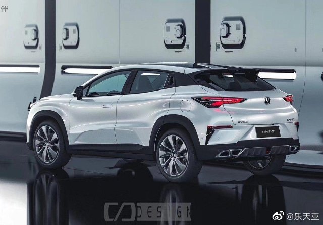 造型很科幻:长安汽车概念车发布
