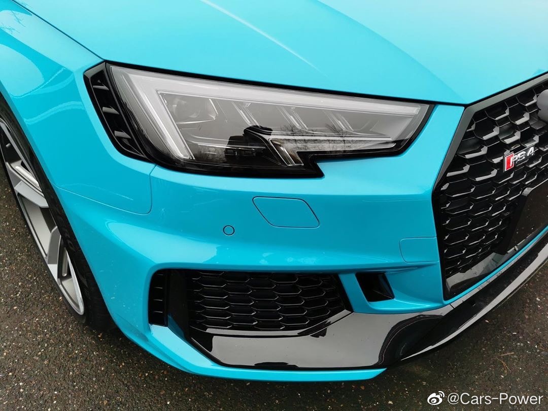 迈阿密蓝 奥迪RS4 Avant 可以不？