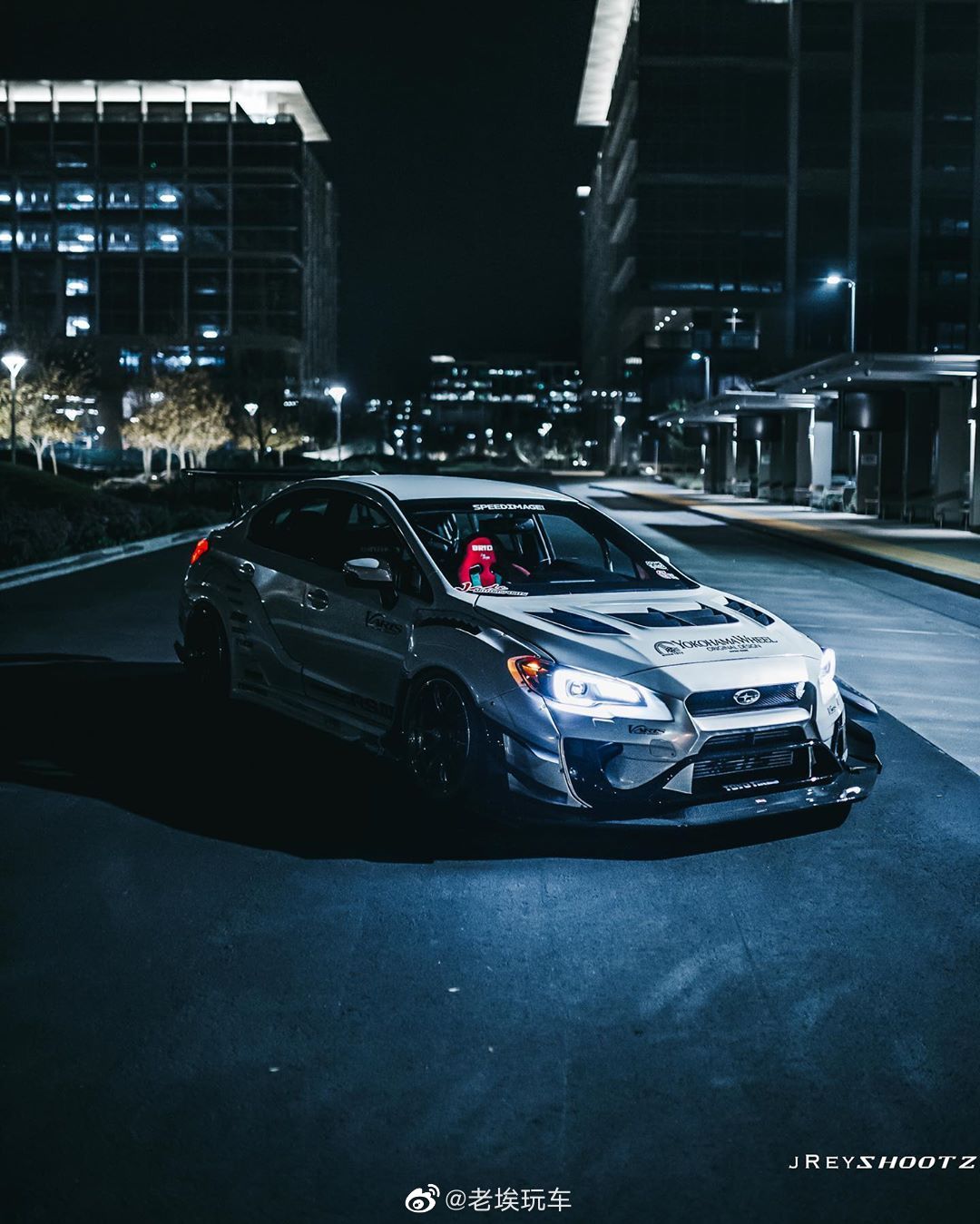 WRX STI：战意十足的配色!