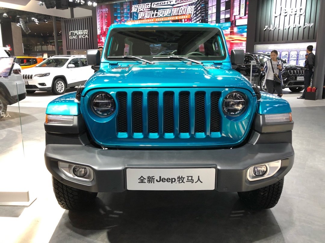 好看的汽车：Jeep牧马人，这个颜色爱了