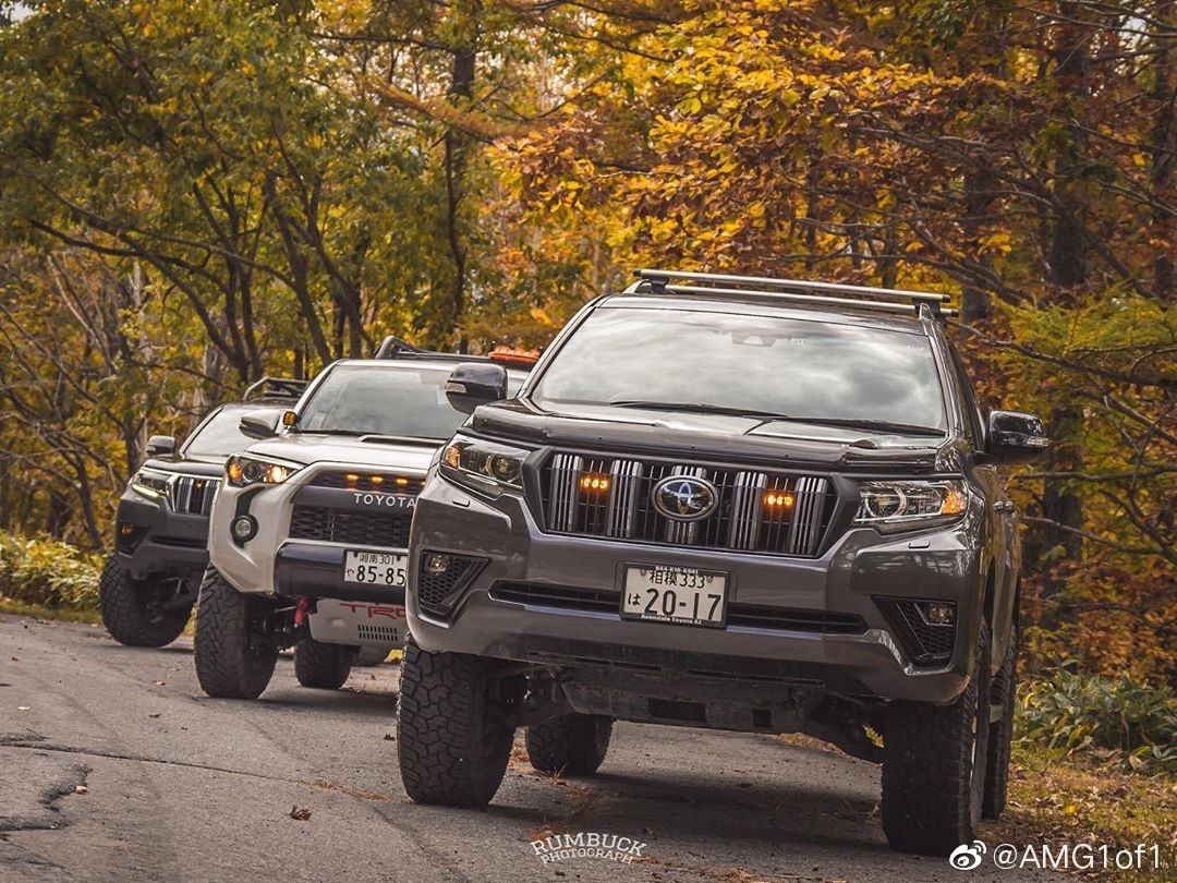 丰田霸道Prado & 超霸4Runner （by rumbuck55）