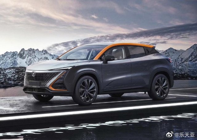 造型很科幻:长安汽车概念车发布