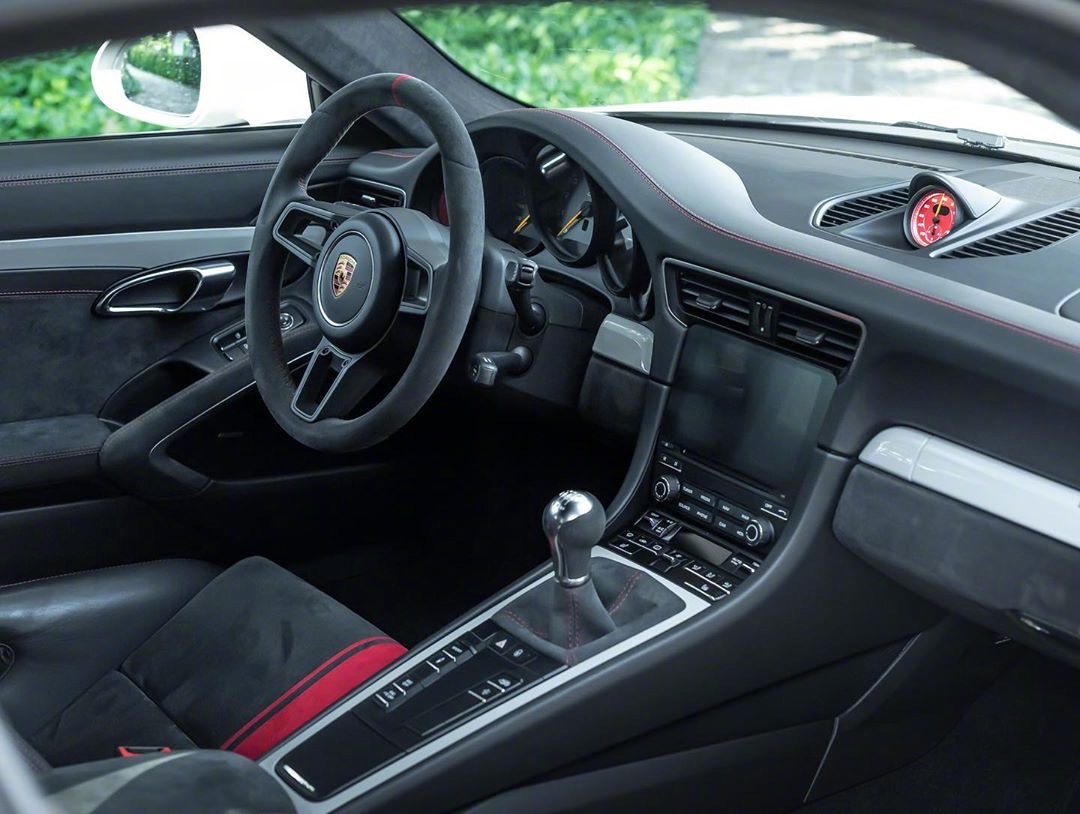 保时捷911gt3内饰,保时捷911内饰 2战斗水泥灰色保时捷911 gt3!