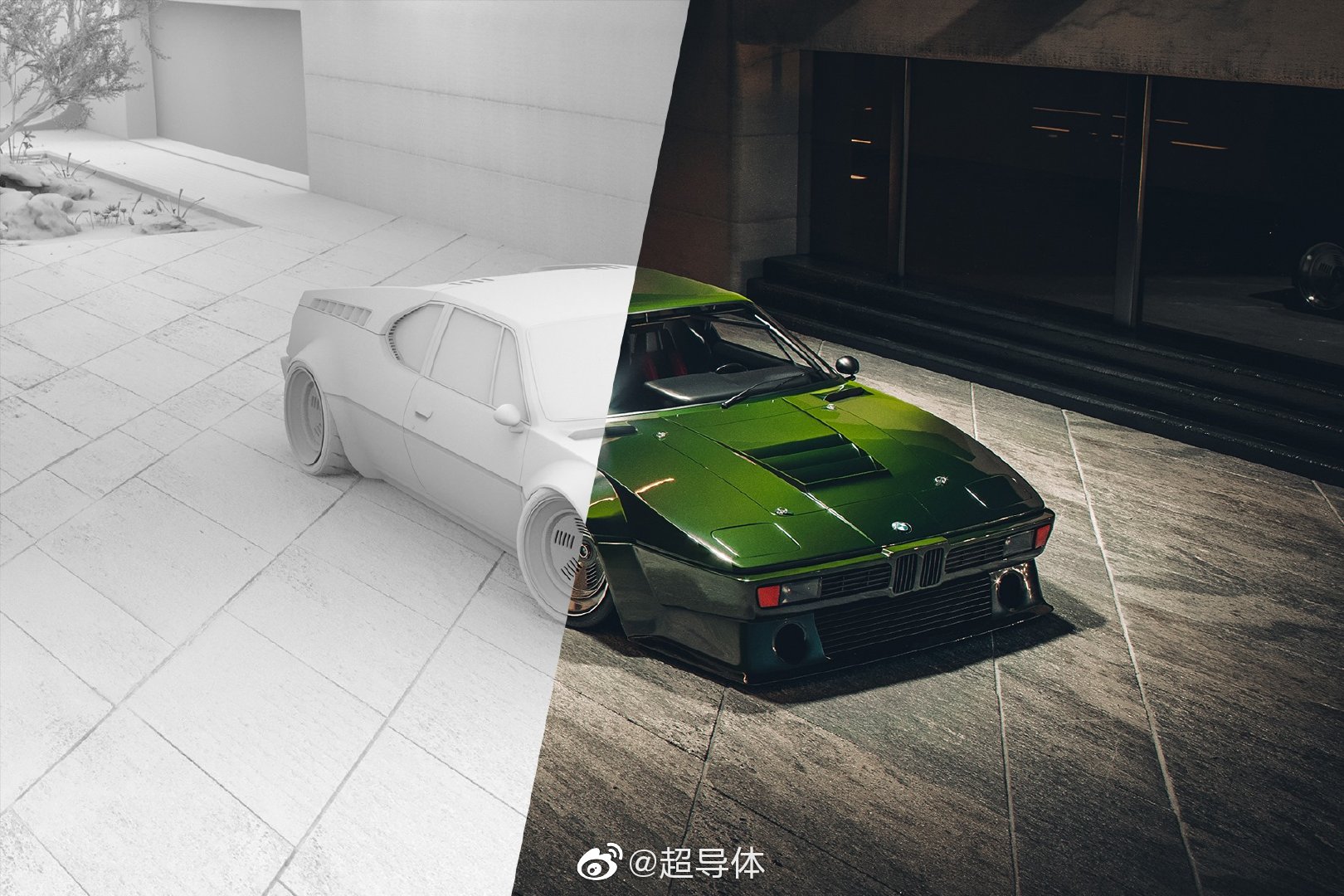 Khyzyl Saleem CG新作，BMW M1 一如既往的炸