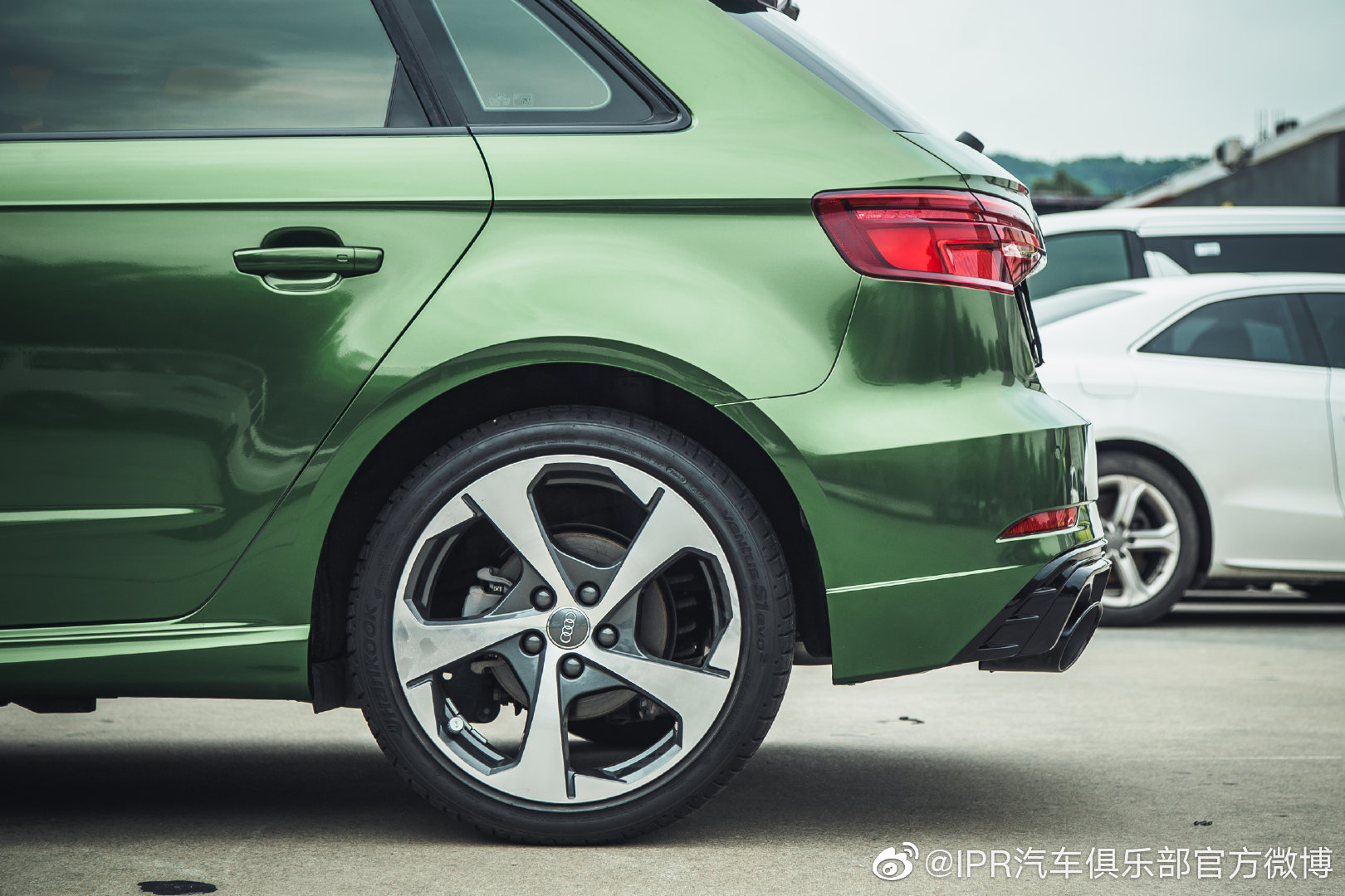 奥迪A3 纳多灰贴膜 你期许的那一抹绿