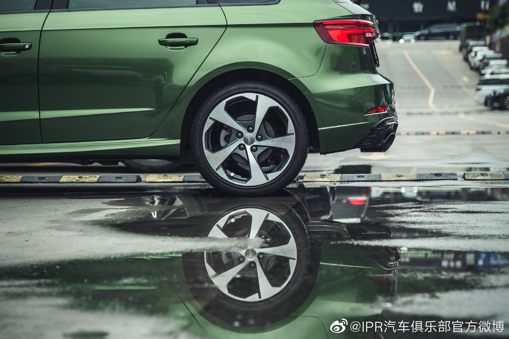 奥迪A3 纳多灰贴膜 你期许的那一抹绿