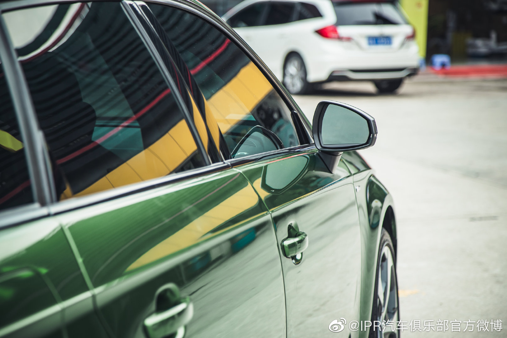 奥迪A3 纳多灰贴膜 你期许的那一抹绿