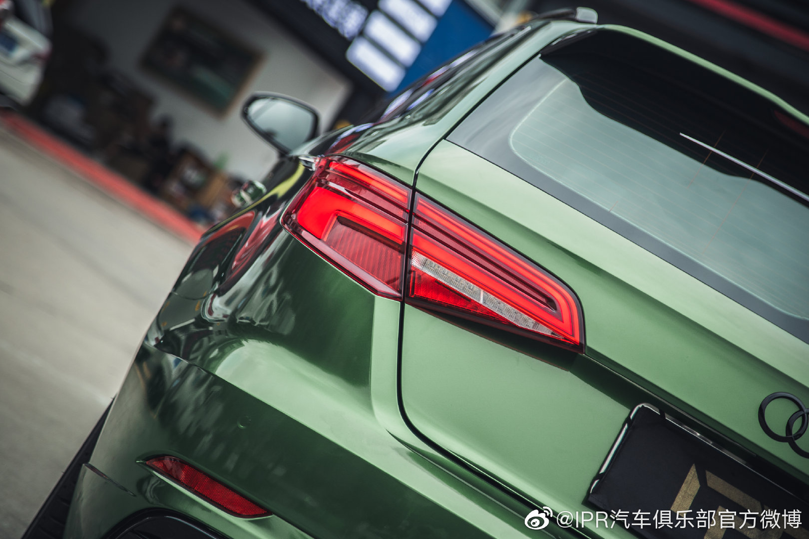 奥迪A3 纳多灰贴膜 你期许的那一抹绿