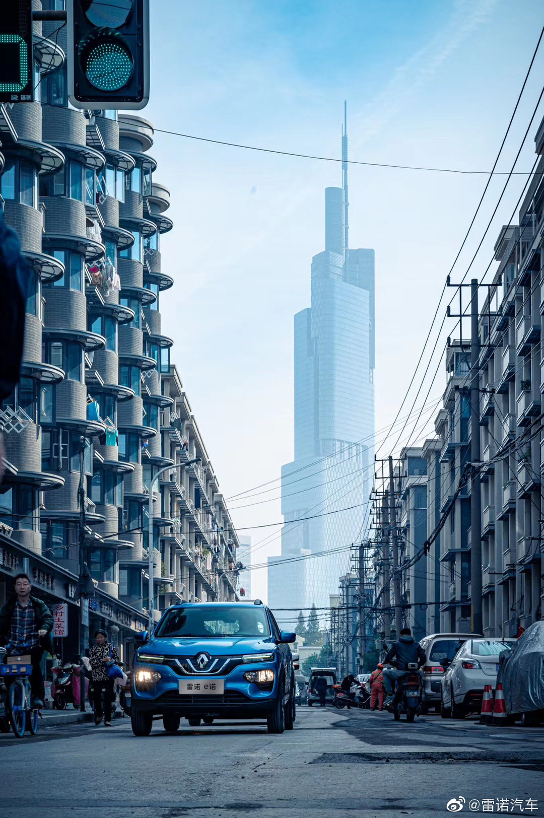 雷诺及东风雷诺在华第一款电动车 雷诺e诺，驰骋金陵