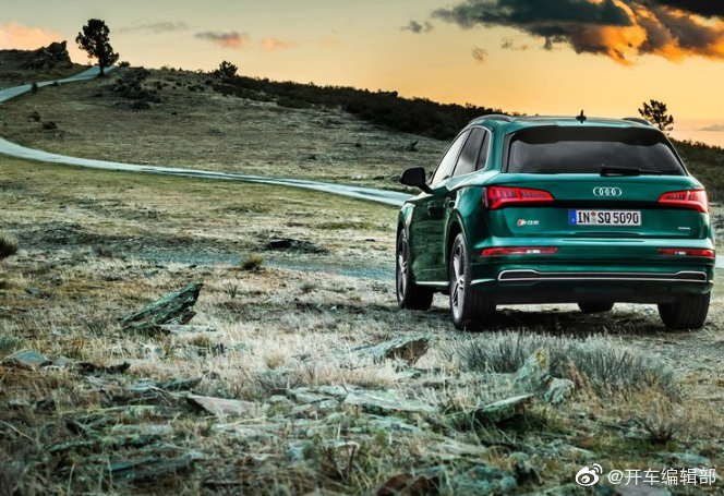 汽车美图大赏：Audi SQ5 TDI，低调的祖母绿
