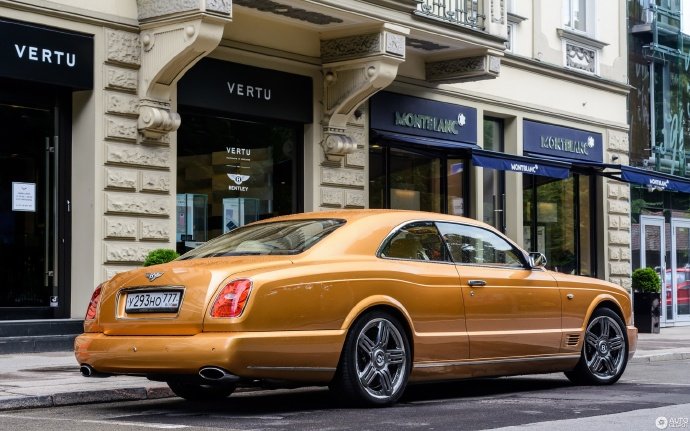 汽车美图赏析：Bentley Brooklands，好美