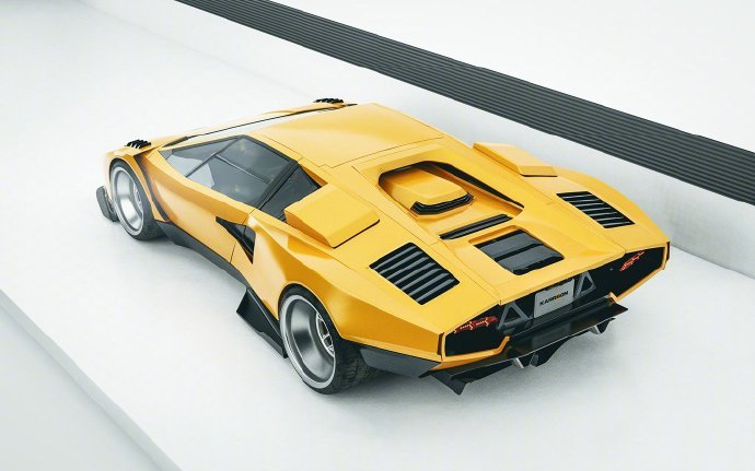 宽体兰博基尼Lamborghini Countach，你觉得怎么样？