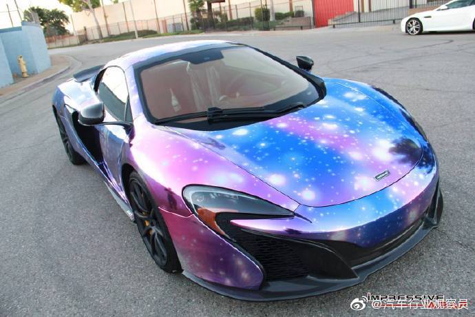 汽车美图赏析：星空版迈凯伦 650S Spider