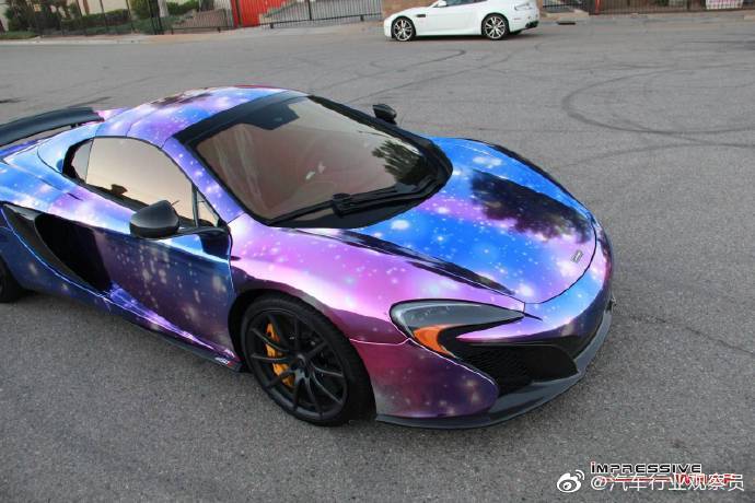 汽车美图赏析：星空版迈凯伦 650S Spider