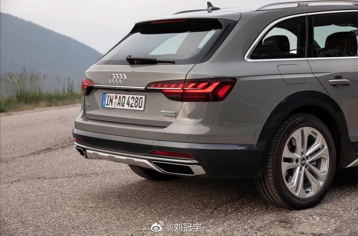 新款奥迪A4 allroad，当说不说，又帅了