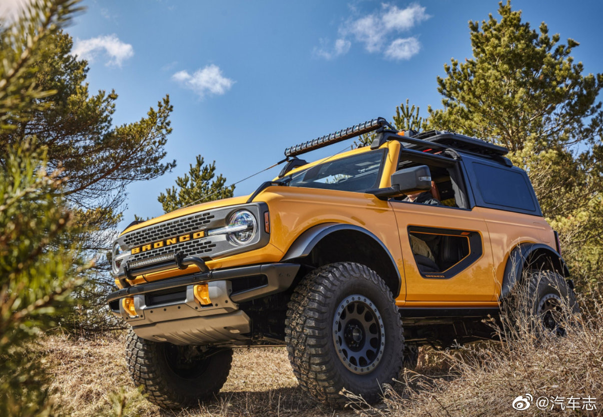 这才是牧马人真正的对手,福特全新Bronco家族官图正式发布
