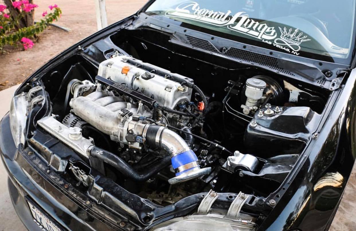 汽车美图赏析:K机器加持 x 本田思域 EG