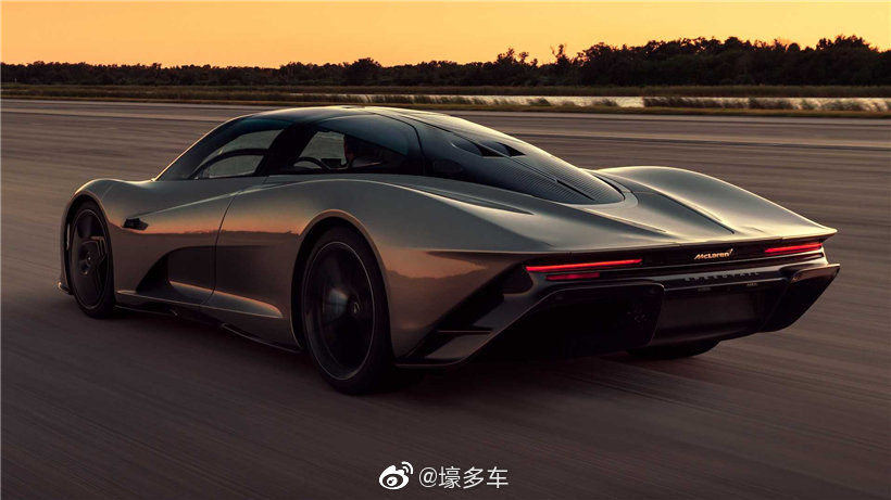 最高时速突破400公里 迈凯伦Speedtail
