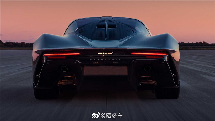 最高时速突破400公里 迈凯伦Speedtail