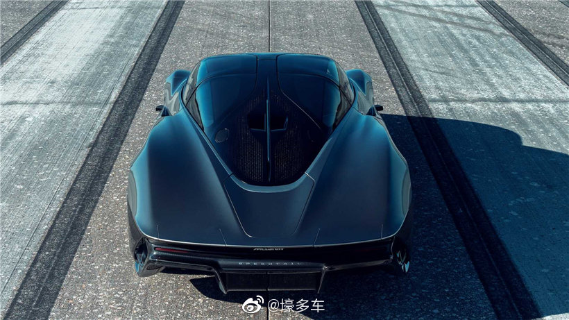 最高时速突破400公里 迈凯伦Speedtail