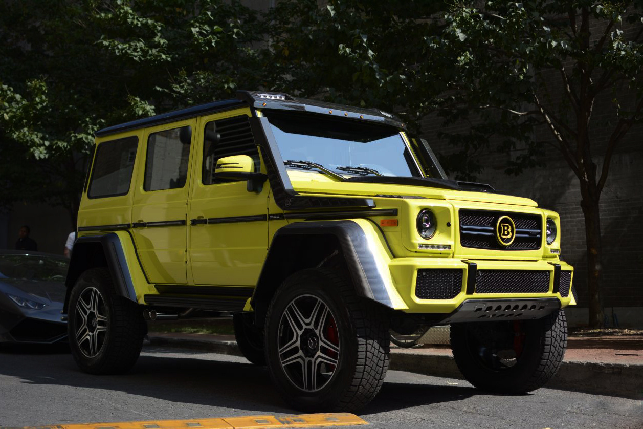 汽车美图大赏:梅赛德斯Benz Brabus G 550